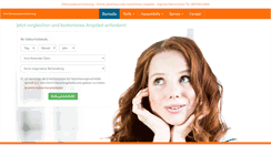 Desktop Screenshot of ihre-zahnzusatzversicherung.de